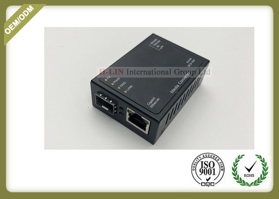中国 専門の産業小型サイズのコンパクト光学媒体のコンバーター10/100/1000Mbps DC 5V~12V サプライヤー